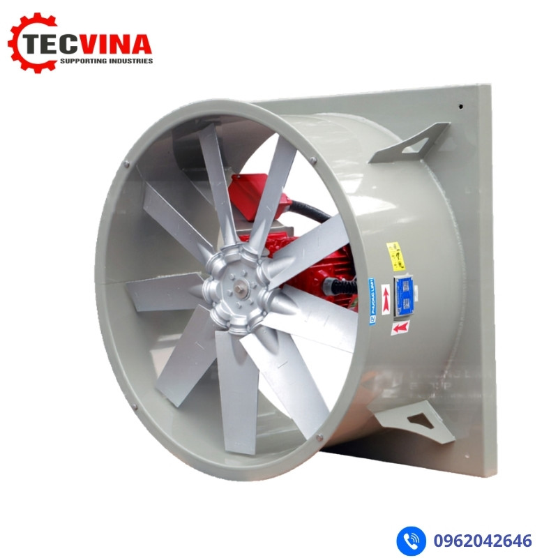 Quạt thông gió nhà xưởng hút mái hướng trục CEN-4-D